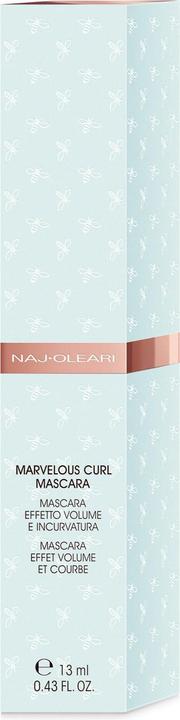 Actual product image Naj Oleari Mascara 13ml 1 Black (Extra Black)