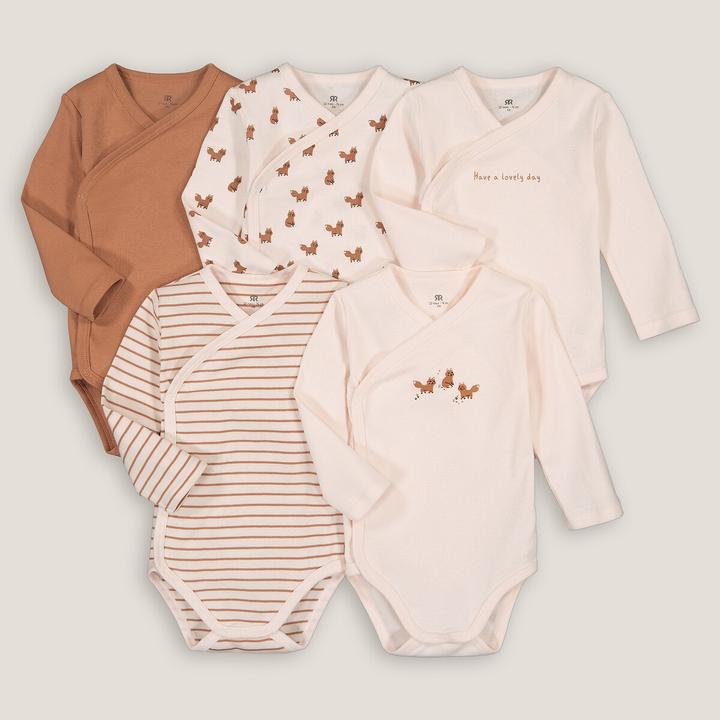 Rosa + Marron + Rayé