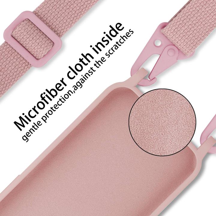 Produktbild Cadorabo Handykette für Apple iPhone 14 PRO MAX im TPU Handy Kette Liquid Style (Apple iPhone 14 Pro Max)