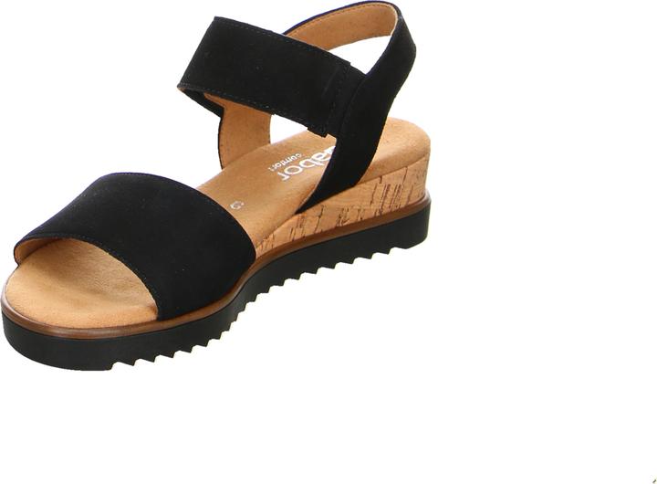 Actual product image Gabor Dames Sandalen - zwart (47)