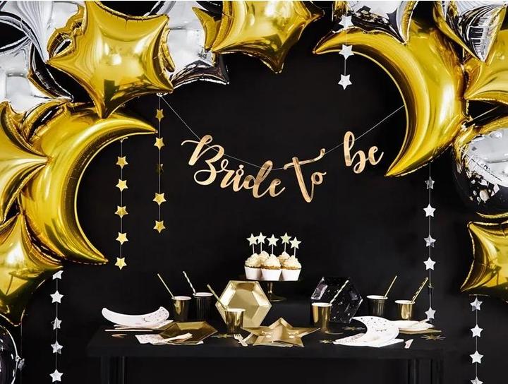 Produktbild Partydeco Goldene Sternengirlande (3.6m)