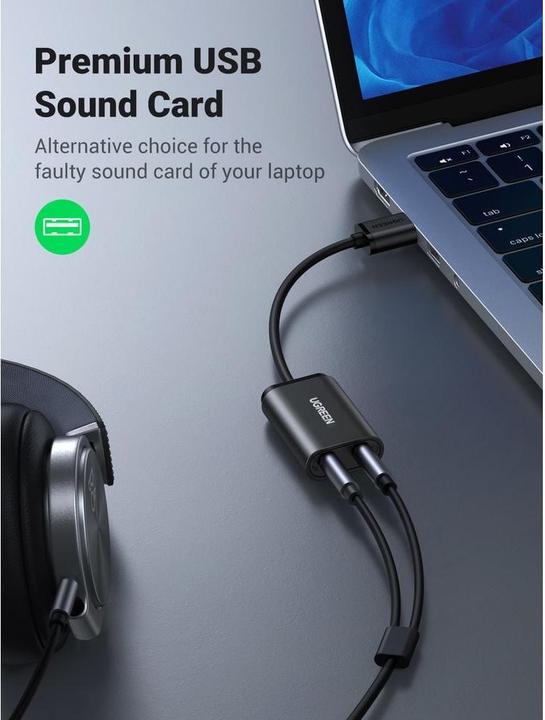 Produktbild Ugreen External Sound Adapter 30724 (USB)