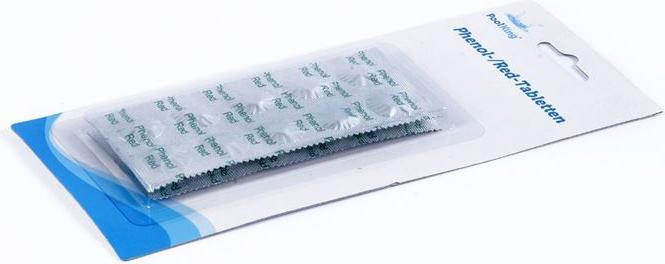 Actual product image Poolking Phenol tablets