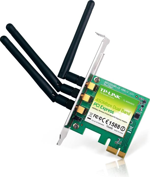 Produktbild TP-Link TL-WDN4800, Wireless N Dualband (PCI-E x1)