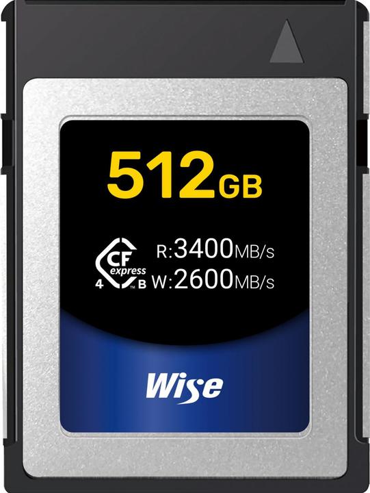 Produktbild Wise CFexpress 4.0 (512 GB, CFexpress Typ B)