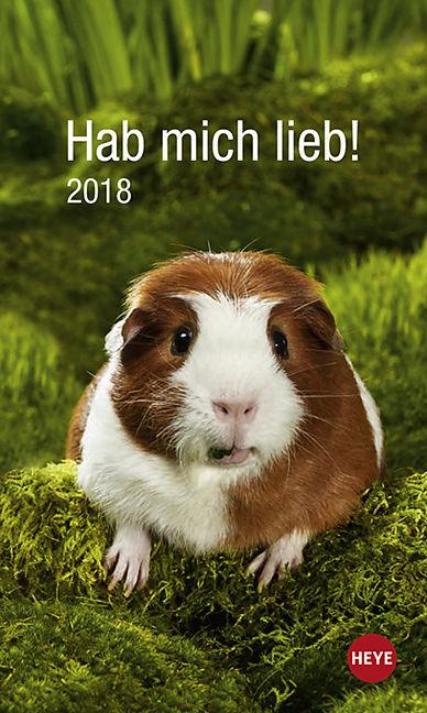 Produktbild Meerschweinchen Hab mich lieb! - Kalender 2018