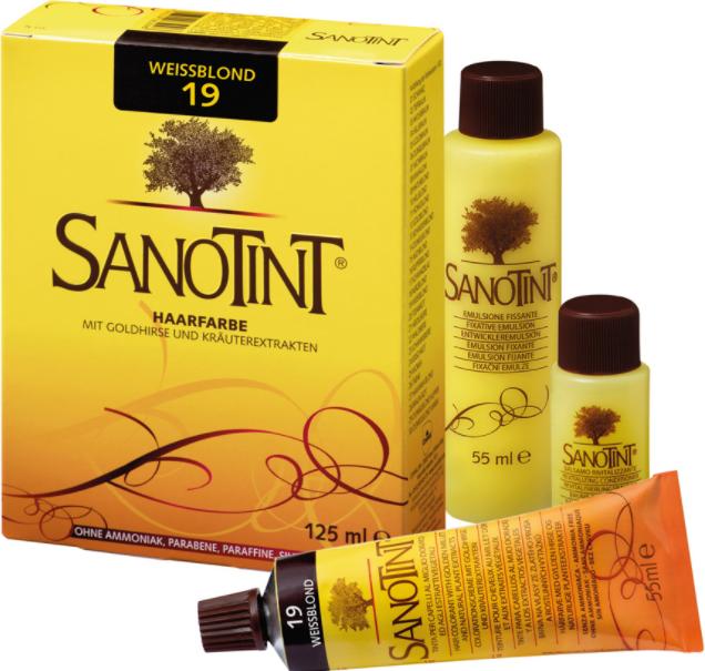 Produktbild Sanotint Haarfarbe 19 (Weissblond)