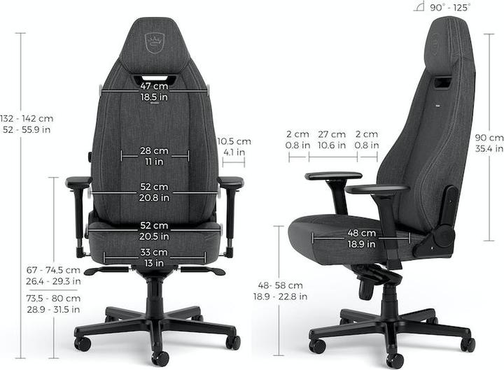 Image du produit noblechairs LEGEND TX - anthrazit