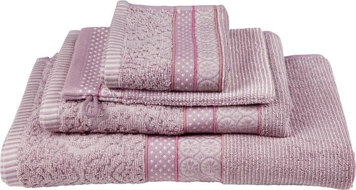 Immagine prodotto PIP Studio Morbido asciugamano da doccia Zellige viola 70x140cm (1 pezzo) (70 x 140 cm)