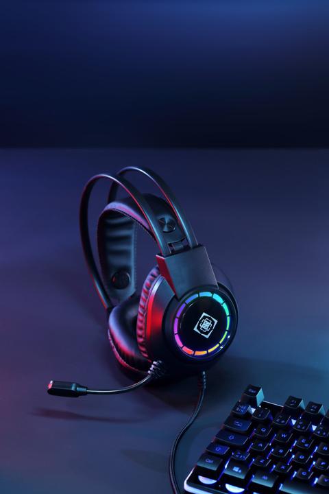Produktbild Deltaco USB - Wired Gaming Headset (Kabelgebunden)