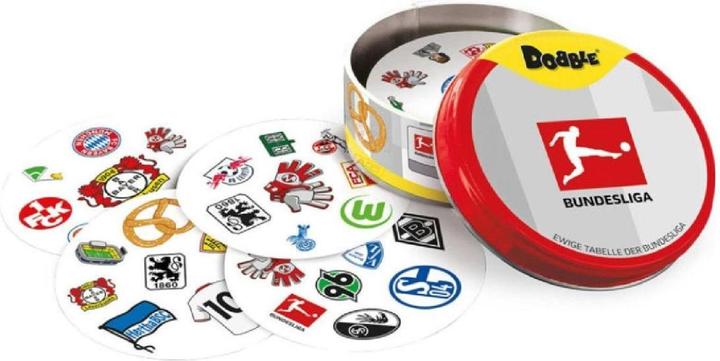 Image du produit Zygomatic Dobble Bundesliga, jeu de cartes, pour 2-8 joueurs, à partir de 6 ans (DE edition) (Allemand)