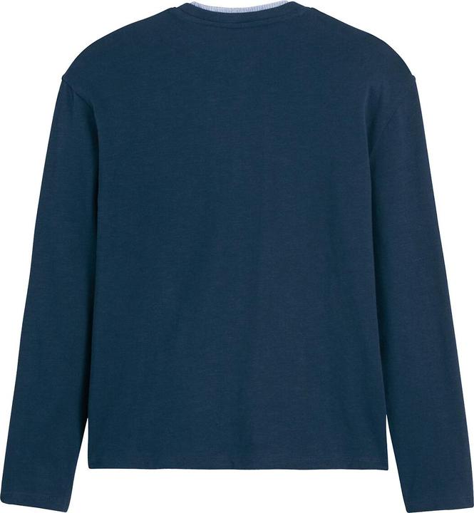 Immagine prodotto La Redoute Collections Camicia a maniche lunghe con scollo rotondo e abbottonatura (128)