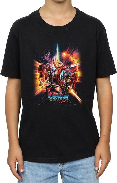 Produktbild Guardians Of The Galaxy Vol. 2 Team Poster TShirt Jungen (152, 158)