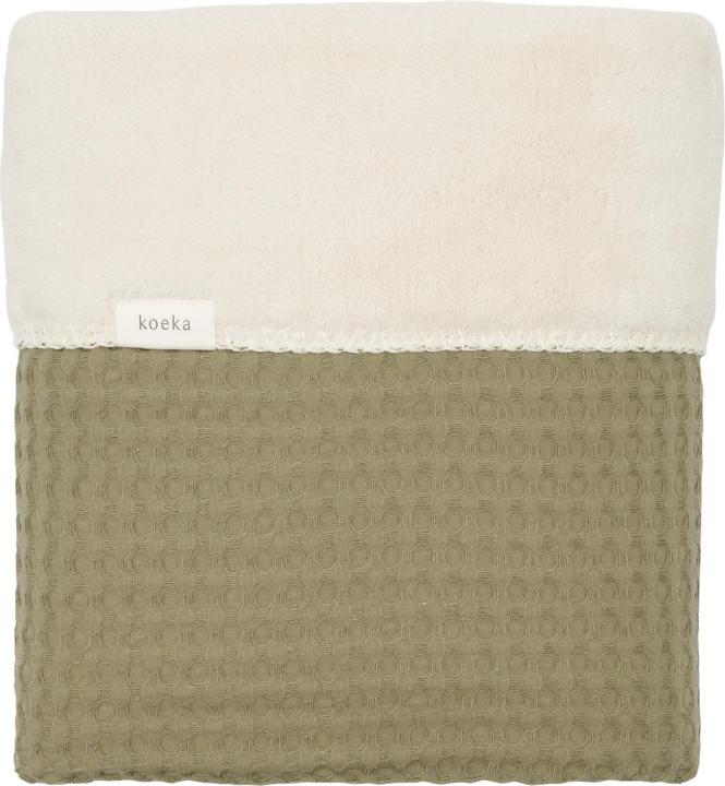 Immagine prodotto Koeka Coperta per bambini in peluche Oslo moss (100 x 75 cm)