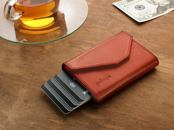 Actual product image Pularys Wallet PORTER GO Credit card holder