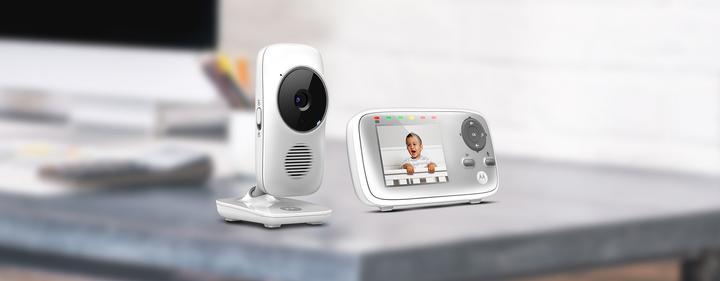 Produktbild Motorola Mbp 483 (Babyphone mit Kamera, 300 m)