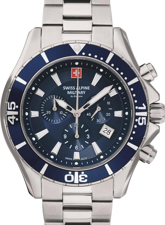 Produktbild Swiss Alpine Military 7040.9135 Chrono 46mm 10ATM (Analoguhr, 46 mm)