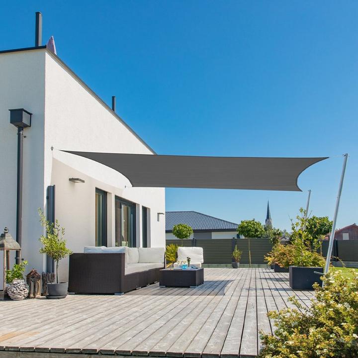 Produktbild Windhager Sonnensegel Cannes, 200 x 300 cm, Rechteck, Anthrazit (200 x 300 cm)