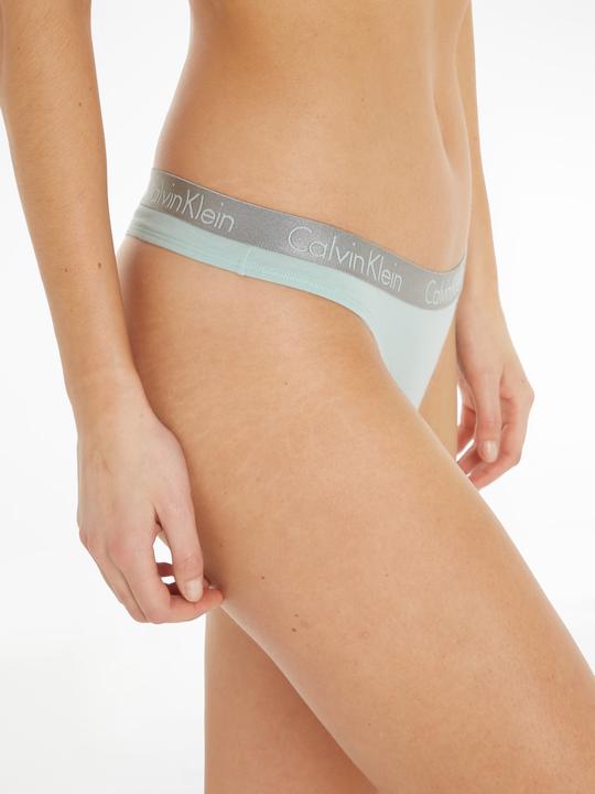 Produktbild MGA Damen-Tanga-Höschen aus Baumwolle Calvin Klein Unterwäsche S Grün (S)