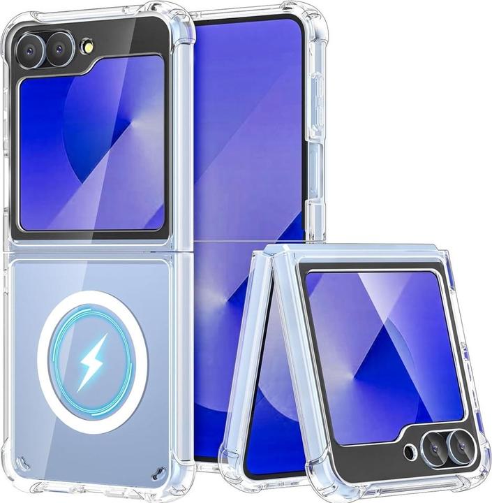 Productafbeelding Screenguard Magnetische Samsung Galaxy Z Flip6 Clear MagSafe hoesje (Samsung Galaxy Z Flip6)