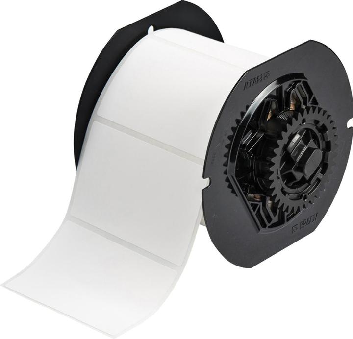 Actual product image Brady B33 Series environmentally friendly white polyester labels in matt finish