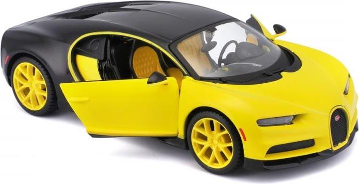Image du produit Maisto Modèle composite Bugatti Chiron jaune-noir 1/24