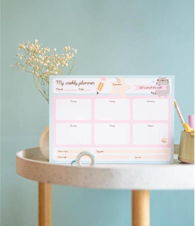 Immagine prodotto Pusheen Agenda settimanale Foodie Collection 54 pagine A4 (A4)