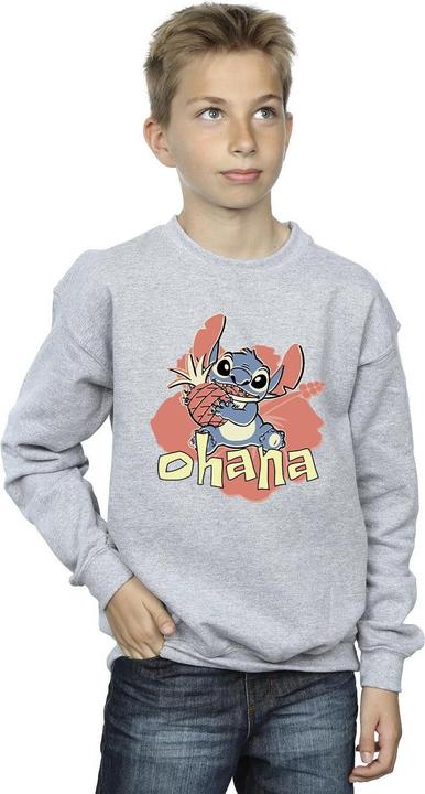 Produktbild Disney Lilo And Stitch Ohana Pineapple Sweatshirt Jungen (104)