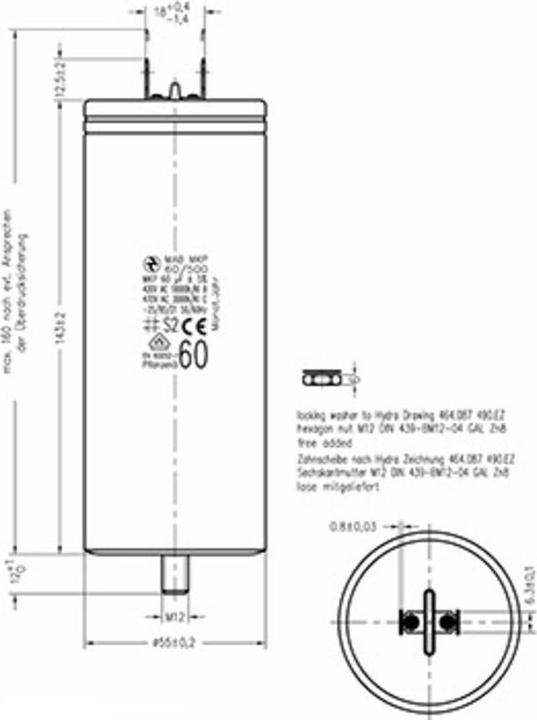 Image du produit Condensateurs moteurs MKP