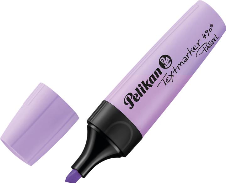 Image du produit Pelikan 817370 Marqueur (e) Ciseau Violet (Pastel lavande, 5 mm, 10 x)