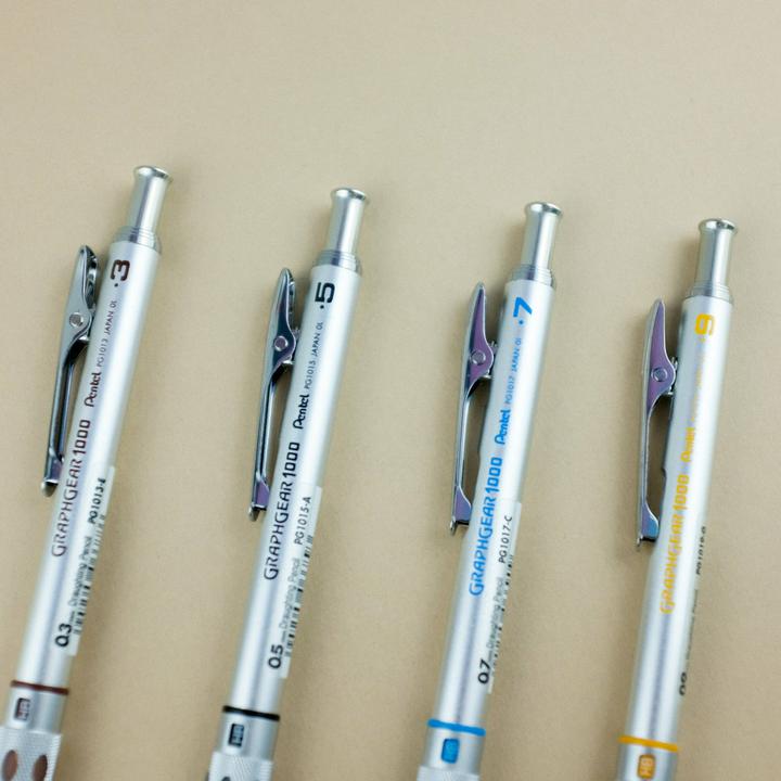 Image du produit Pentel Graphique 1000 (0.50 mm, HB, 1 x)