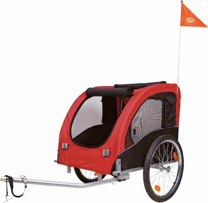 Immagine prodotto Trixie Rimorchio per biciclette (Cane, Riflettori, Traspirante)