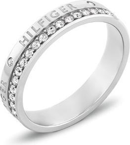 Tommy Hilfiger Mini Crystals Steel Ring 2780910 (54)