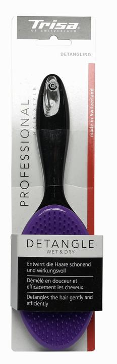 Actual product image Trisa Detangle hairbrush with handle