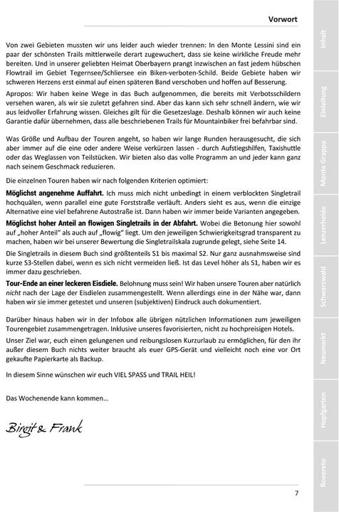 Nährwerte und Zutaten Mountainbiketouren fürs Wochenende Band II (Deutsch, Frank Hartl, Birgit Wenzl, 2016)