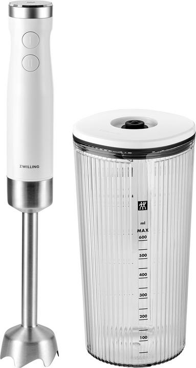 Produktbild Zwilling Enfinigy Stabmixer inkl. Becher u Vakuumdeckel silber
