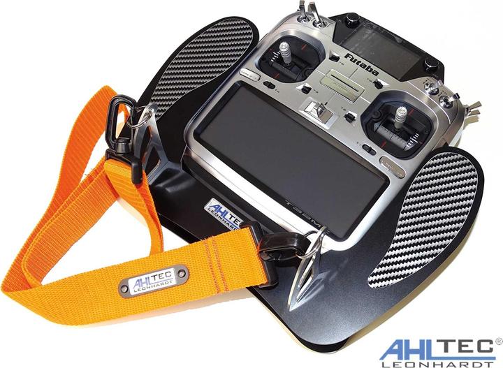 Image du produit AHLtec pupitre émetteur futaba t32mz carbon avec étrier standard de pupitre émetteur, sans repose-mains