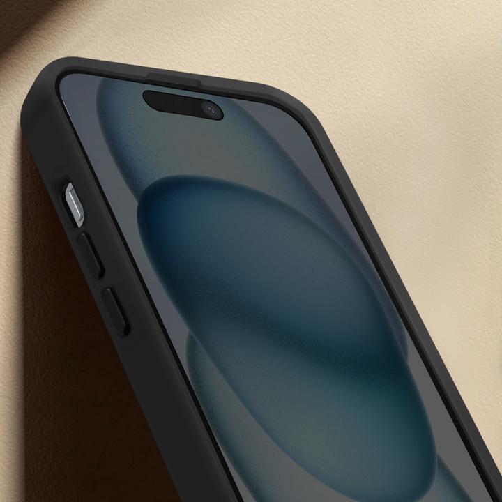 Produktbild Decoded AntiMicrobial Silicone Backcover iPhone 15 Plus Graphene (Apple iPhone 15 Plus)