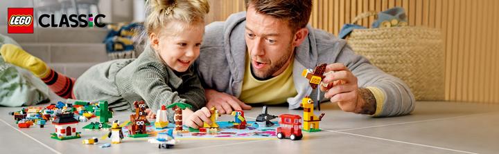 Actual product image LEGO Classic 11015 Around the world (11015, LEGO Classic)