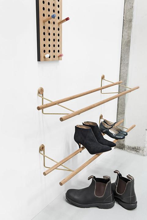 Actual product image we do wood The Shoe Rack (100 x 25 x 15 cm)