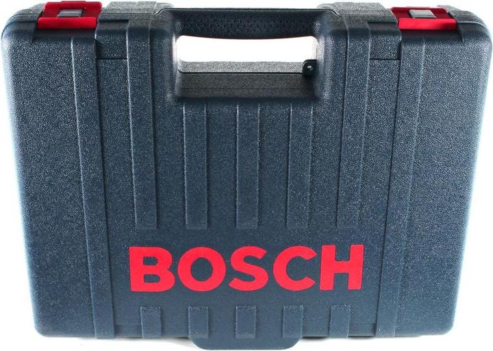 Produktbild Bosch Professional Bandschleifer GBS 75 AE, mit Koffer, Gewebeschleifband, Staubsack, Grafitplatte (Bandschleifer, 750 W)