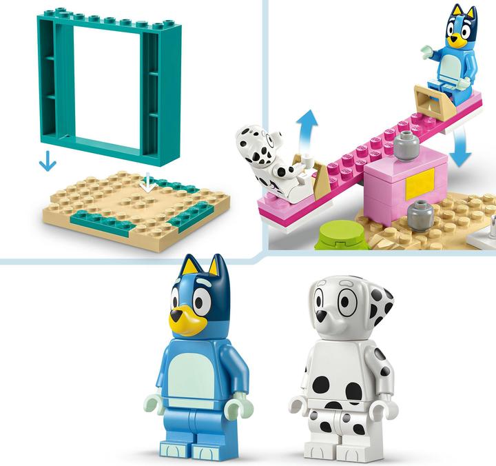 Productafbeelding LEGO Bluey und Chloe auf dem Spielplatz (11201, LEGO Blauwtje)
