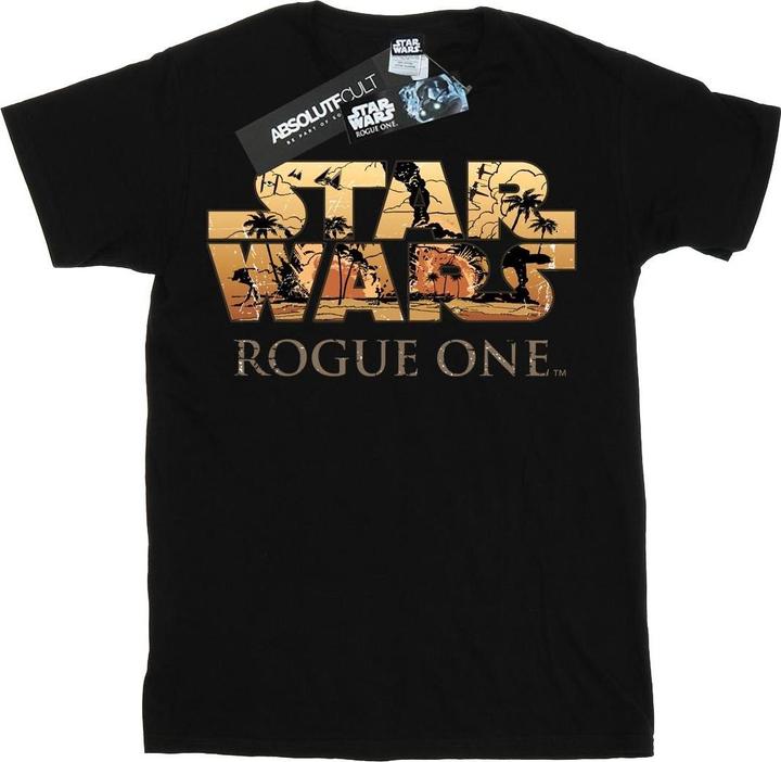 Star Wars Rogue One Logo Scene TShirt (XL)