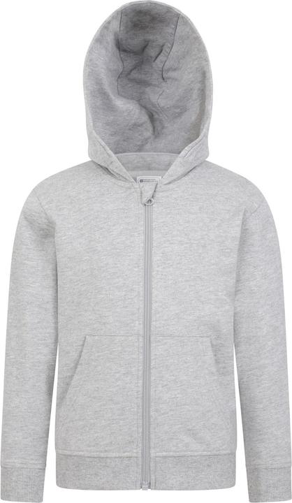 Mountain Warehouse Essentials Hoodie mit durchgehendem Reissverschluss (98)