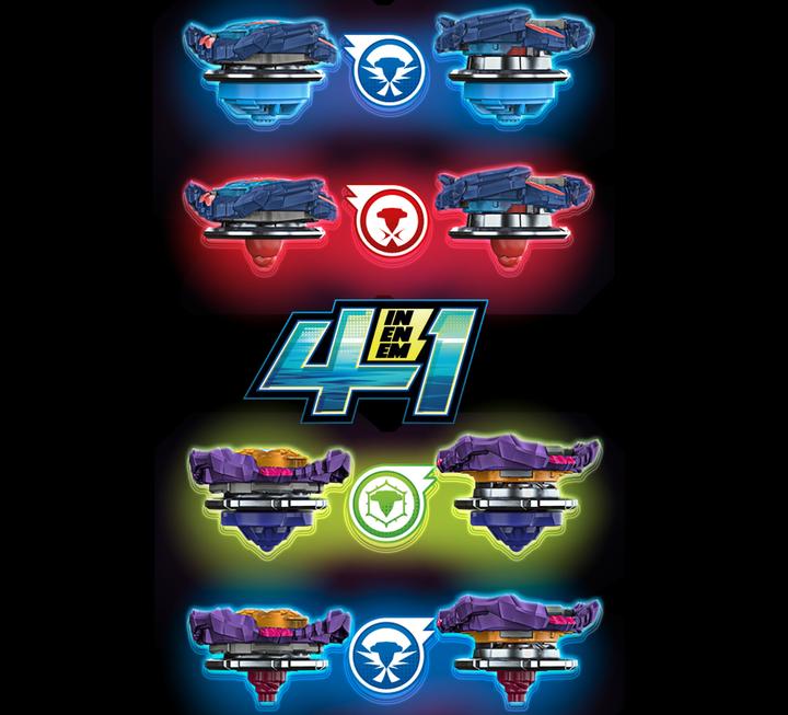 Produktbild Hasbro Bey Qs Ultimate Evo Valtryek And Divine (Multilingual)