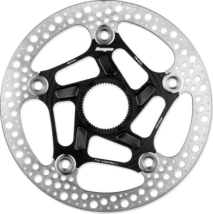 Actual product image Hope RX centrelock brake disc 160 mm - black (160 mm)