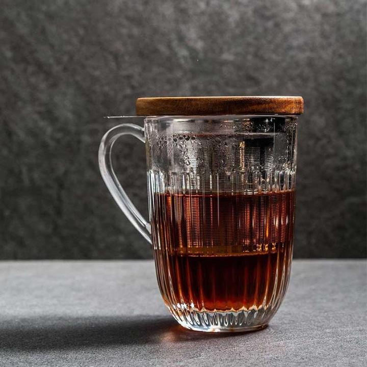 Productafbeelding La Rochère Theeglas met theefilter OUESSANT (360 ml, 1 x)