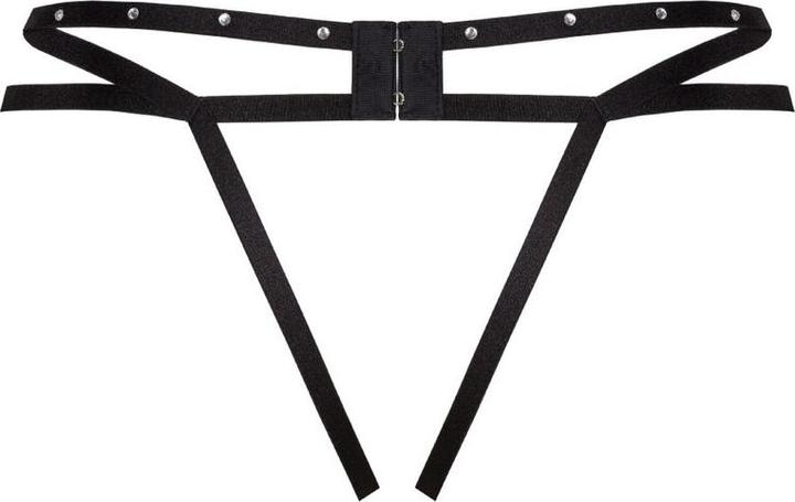 Image du produit LivCo Corsetti Fashion Nomade Thong Crotchless Noir (M)