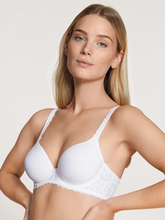 Produktbild Calida BH "Natural Comfort Lace" weiss (Einzelpack, 80 A)
