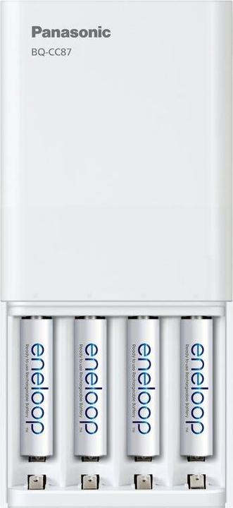 Produktbild Panasonic eneloop Smart Plus USB Travel Charger BQ-CC87 (5 Stk., AA, 2000 mAh, Ladegerät inkl. Akku)